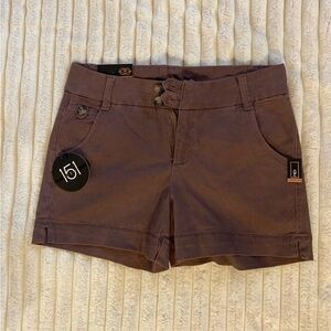 One5One Brown Shorts